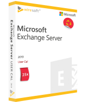 Microsoft Exchange Server 2019 - 25 Pack User CAL Microsoft Exchange Server 2019 - 25 Pack User CAL