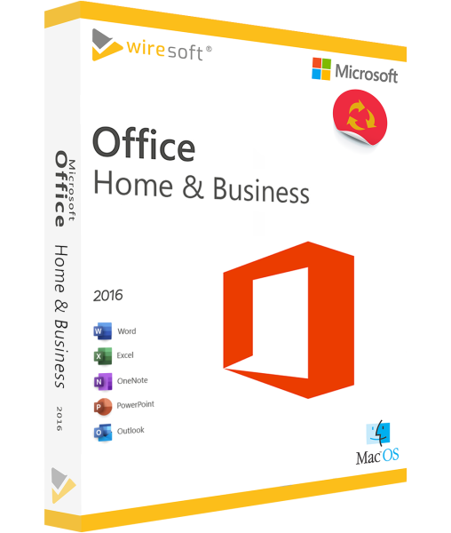 MICROSOFT OFFICE MAC 2016 HOME AND BUSINESS