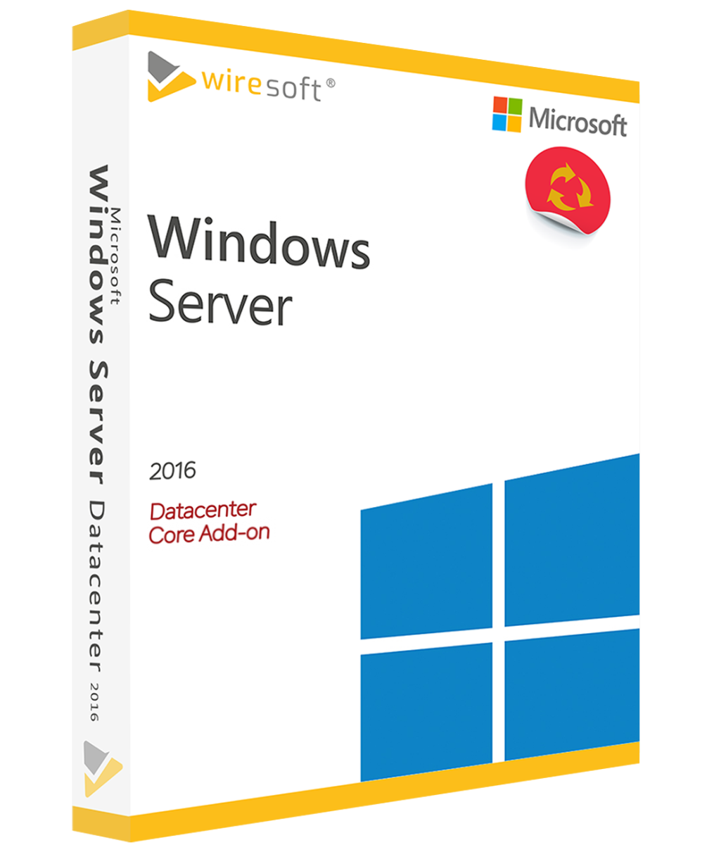 Windows Server 2016 Microsoft Windows Server Server Boutique de logiciels Wiresoft Acheter